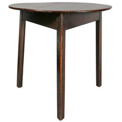 George III Oak Cricket Table