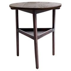 Mesa de cricket de roble Jorge III