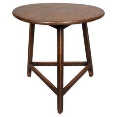 Mesa de cricket de roble Jorge III