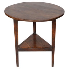 George III Oak Cricket Table