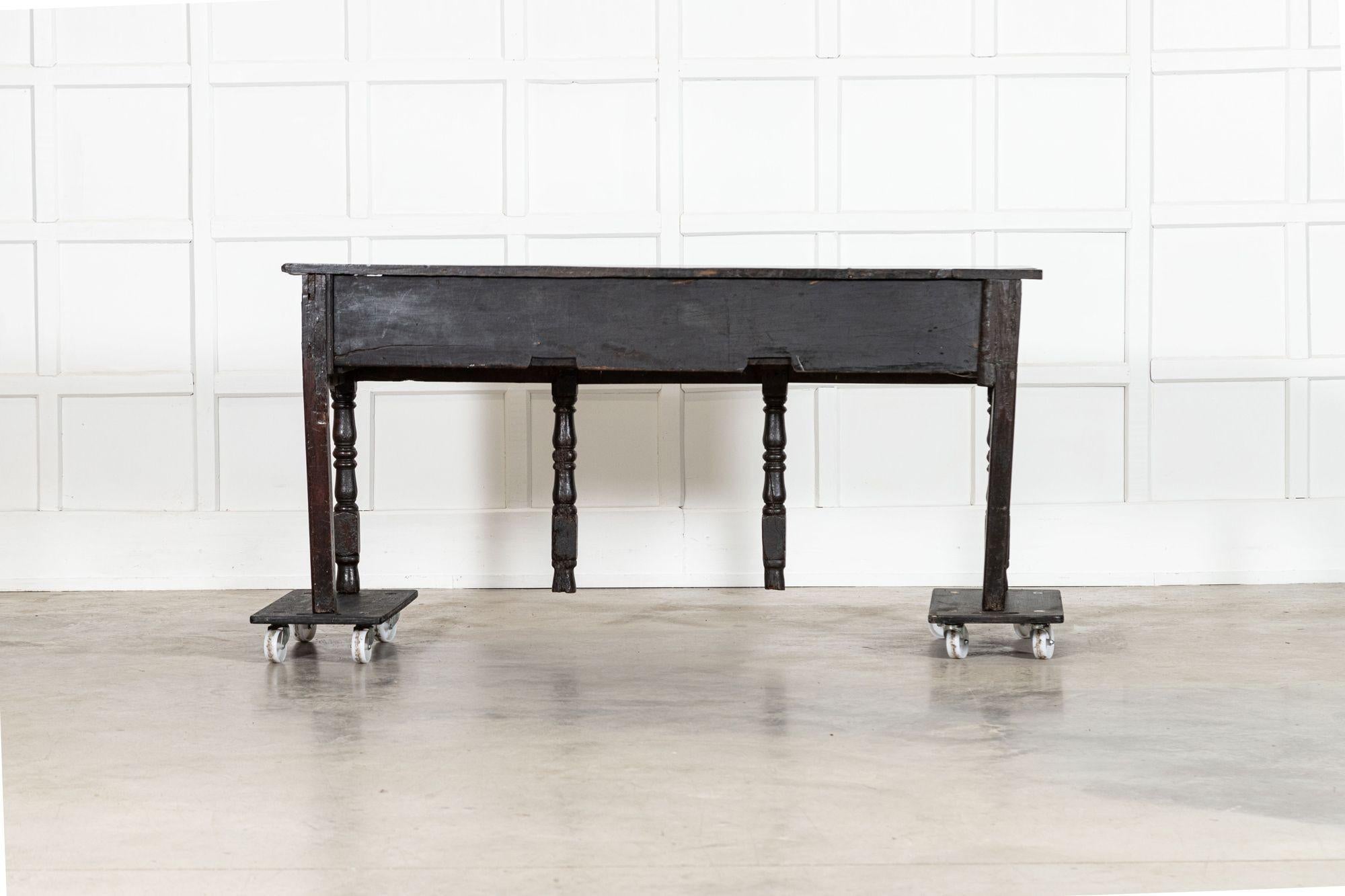 George III Eiche Kommode Basis im Angebot 11