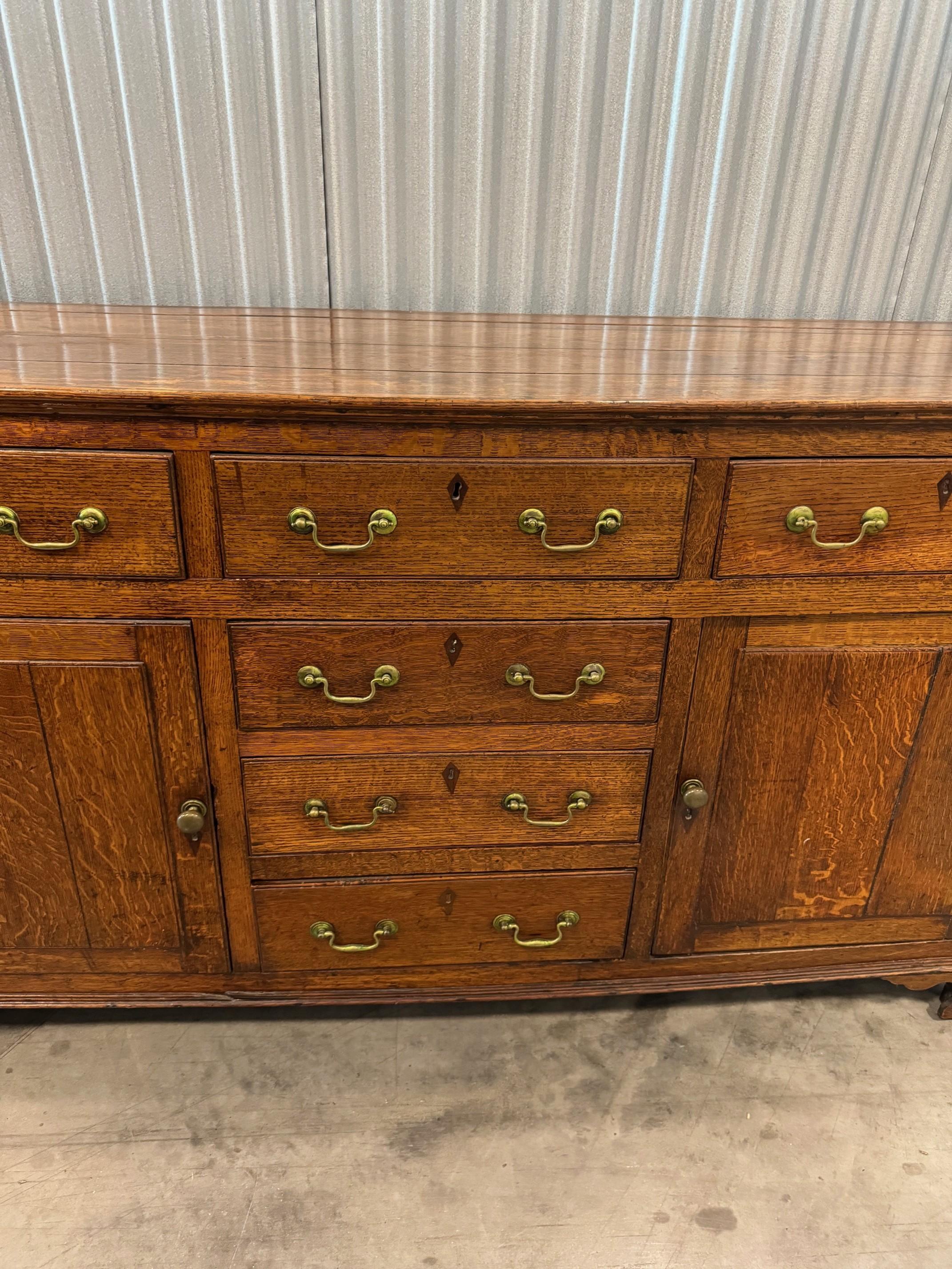 George III Oak  Dresser For Sale 2