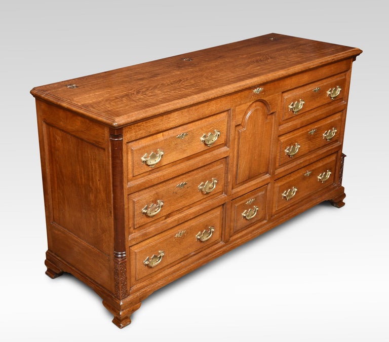 III Oak Lancashire Mule Chest For Sale at 1stDibs