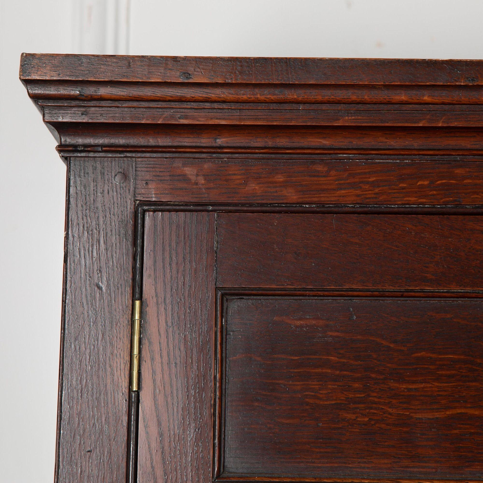 George III Oak Secretaire Estate Cabinet For Sale 3
