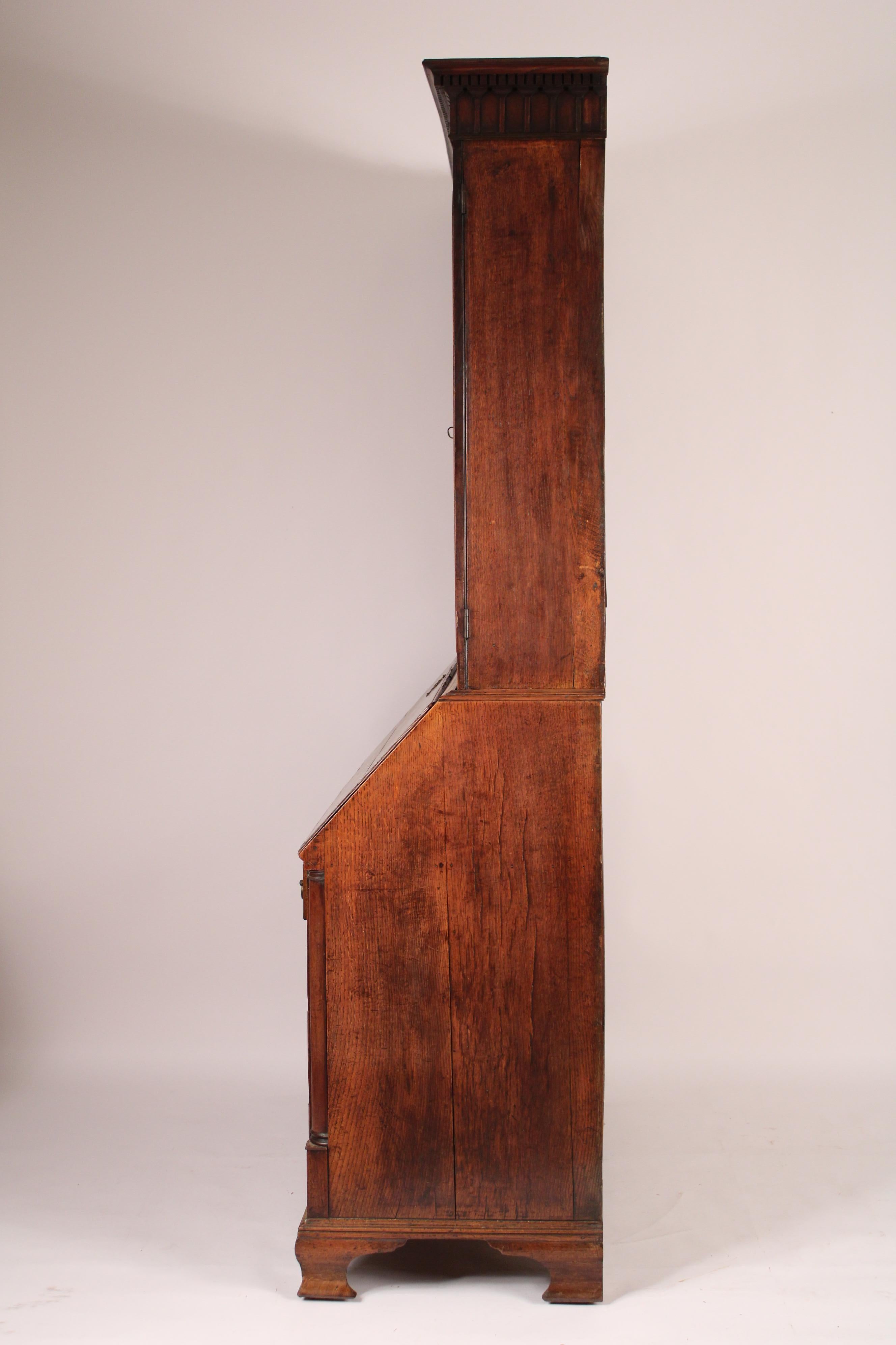 Early 19th Century George III Oak Secretary