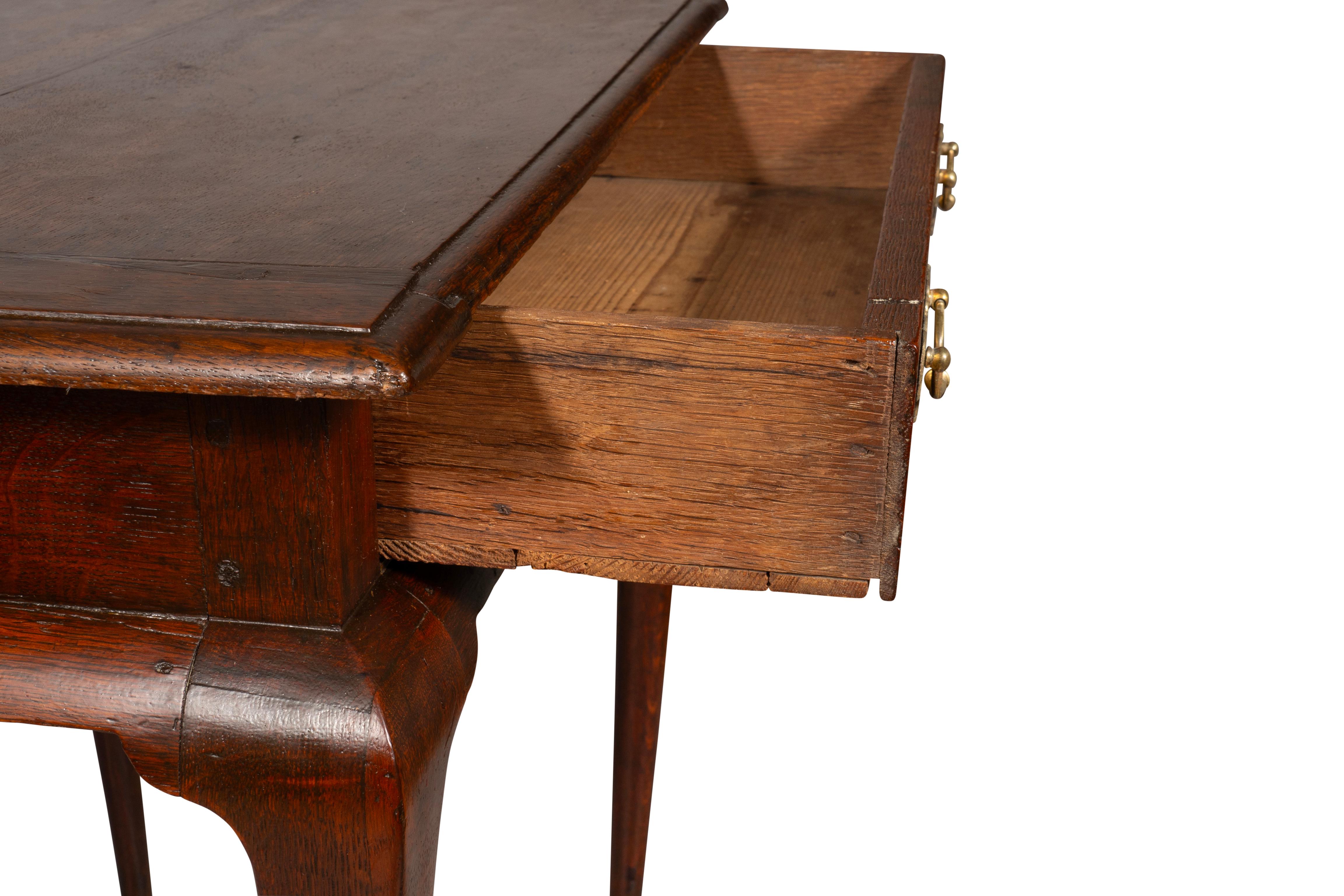 George III Oak Side Table For Sale 4