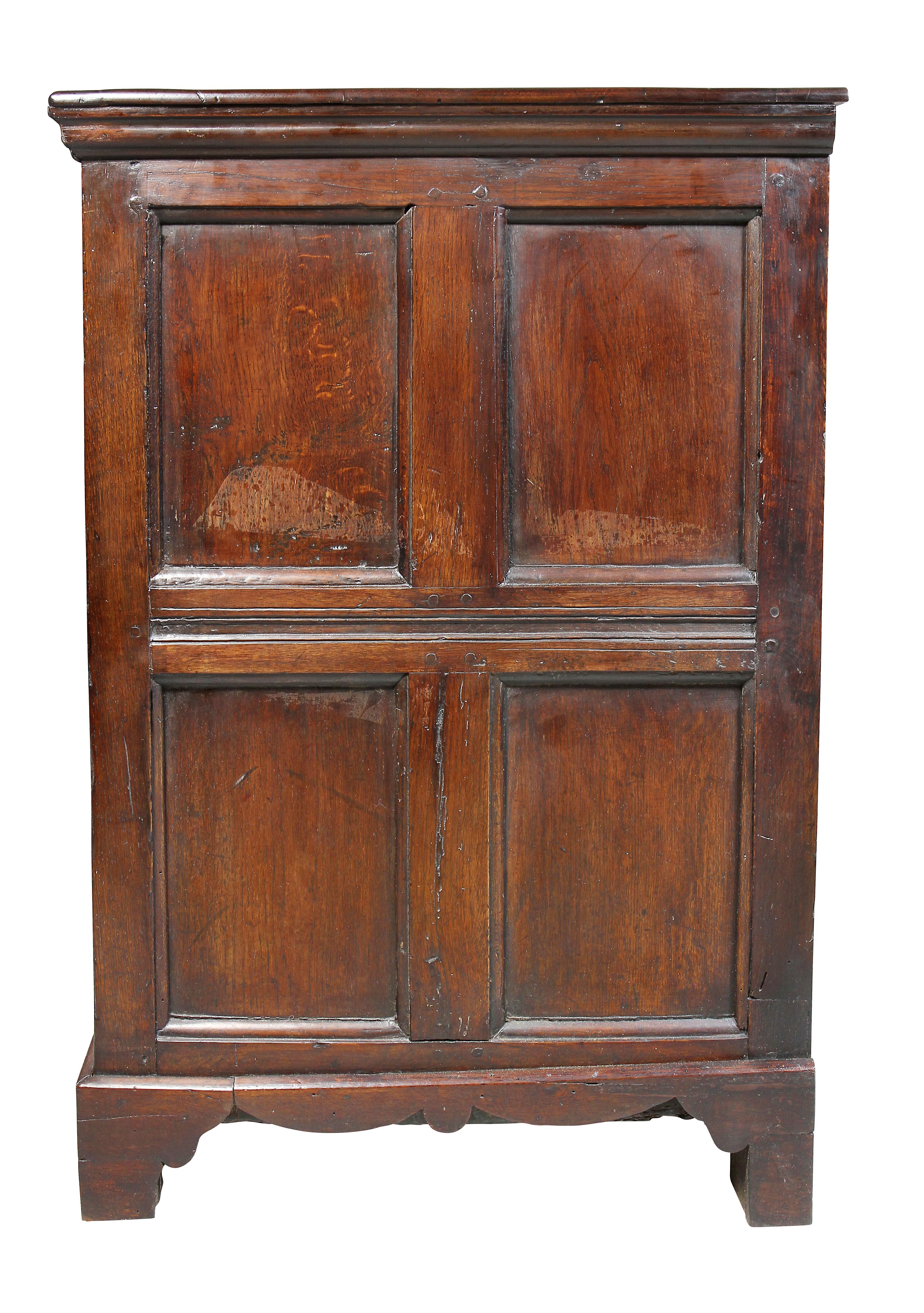 George III Oak Sideboard For Sale 3