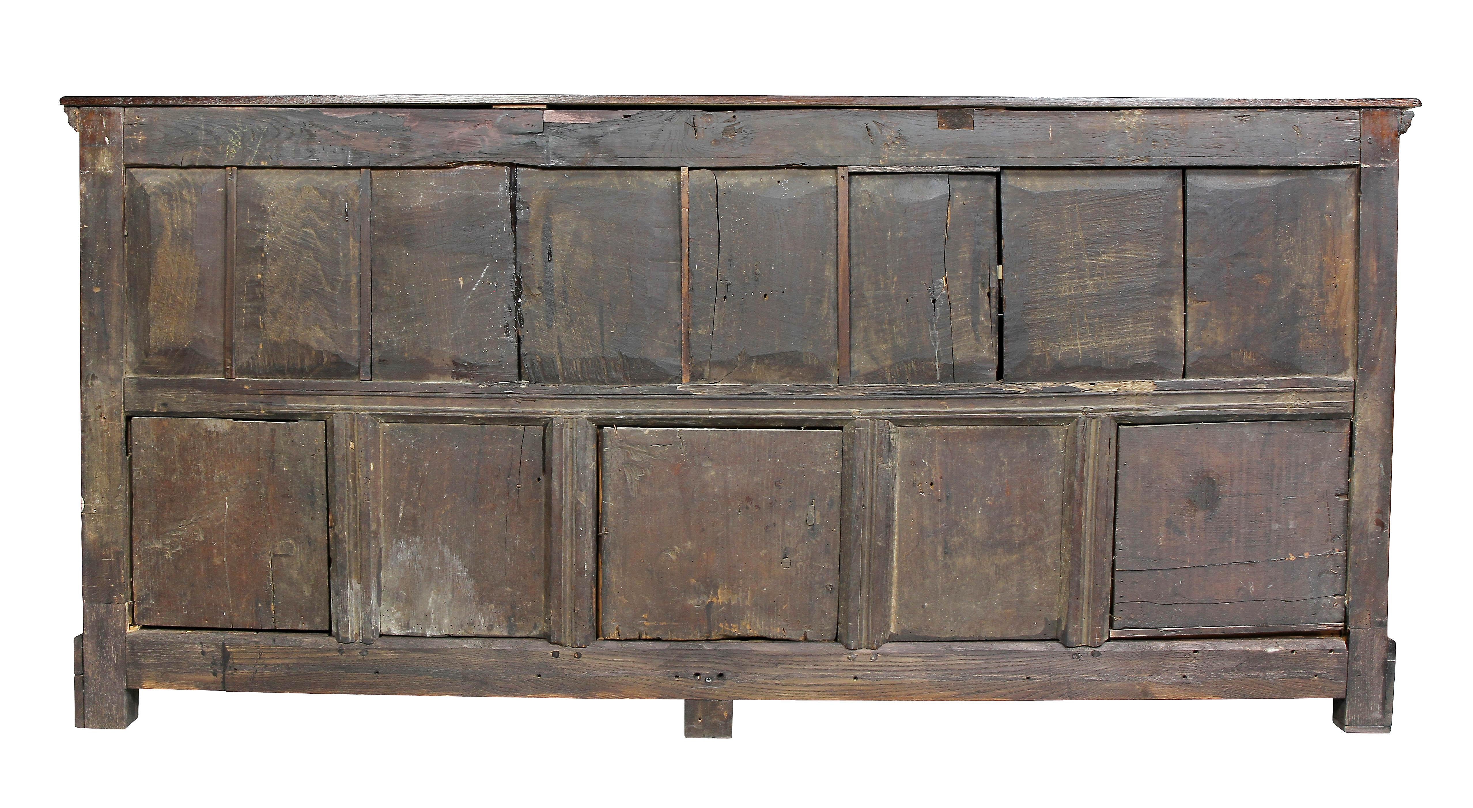 George III Oak Sideboard For Sale 4