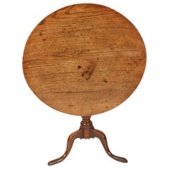 George III Oak Tilt Top Table