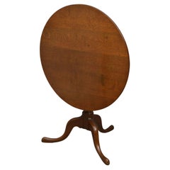 George III Oak Tilt Top Table