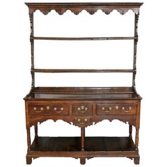 George III Oak Welsh Dresser