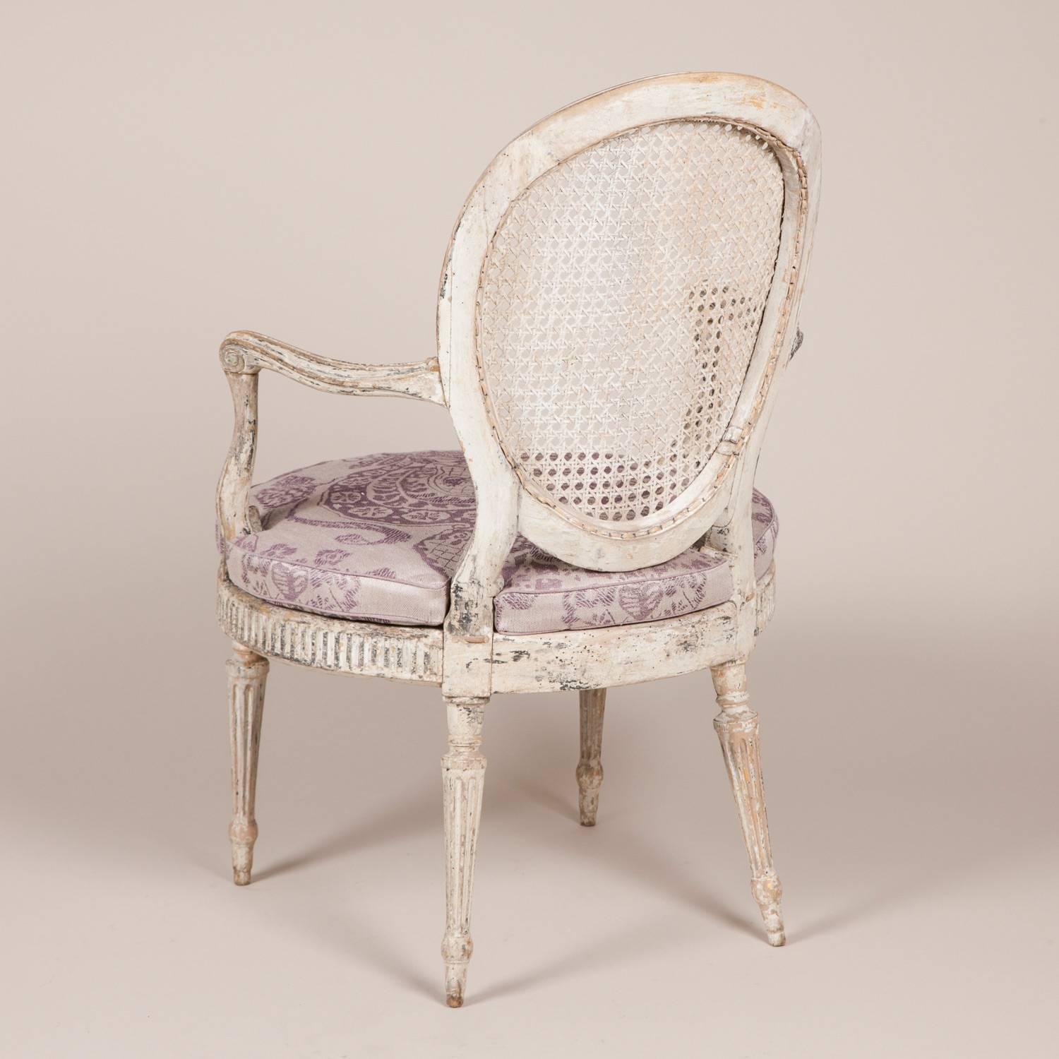 Offener Sessel George III im Angebot 1