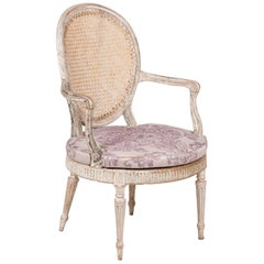 George III Open Armchair