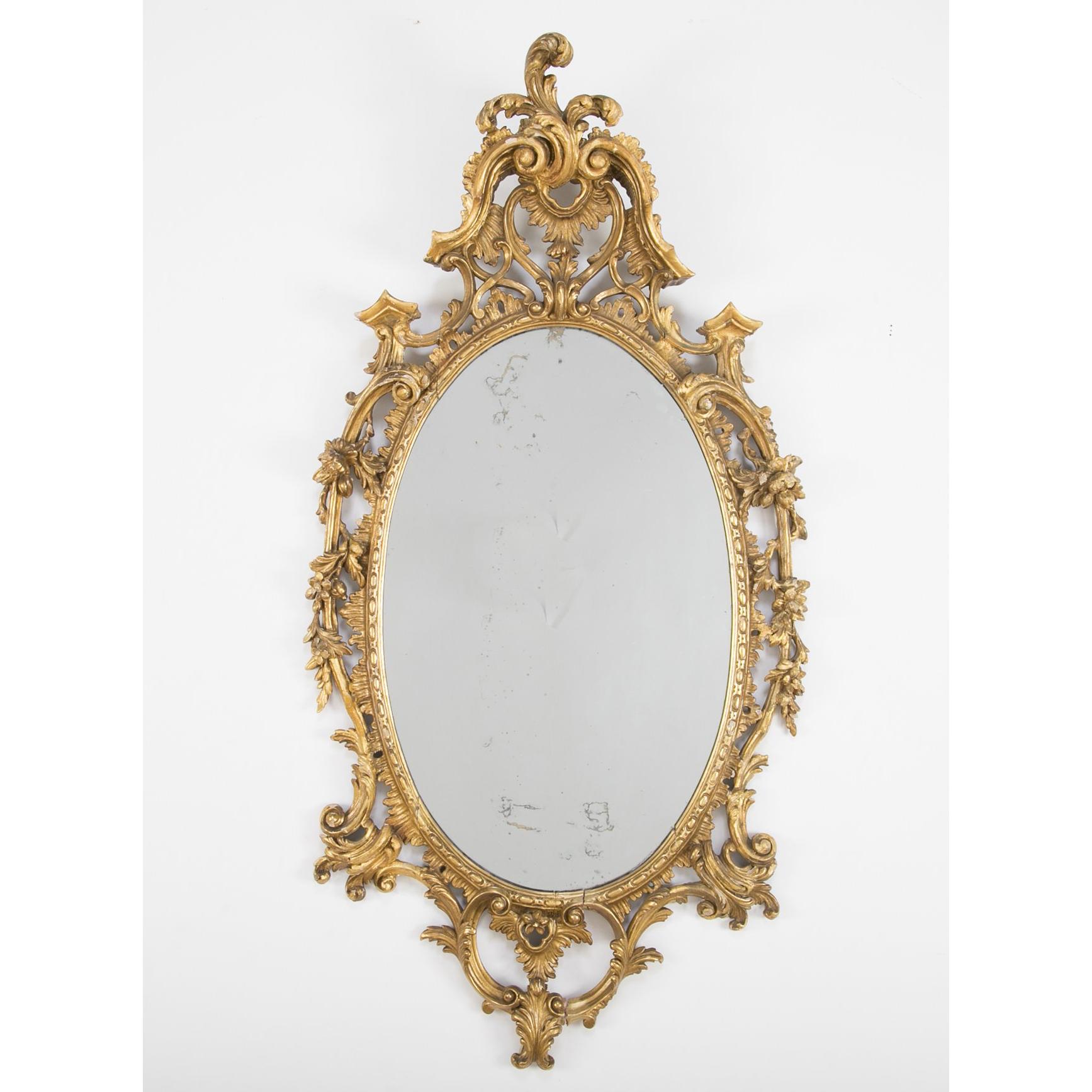 3 oval mirror