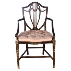 George III Painted Armchair