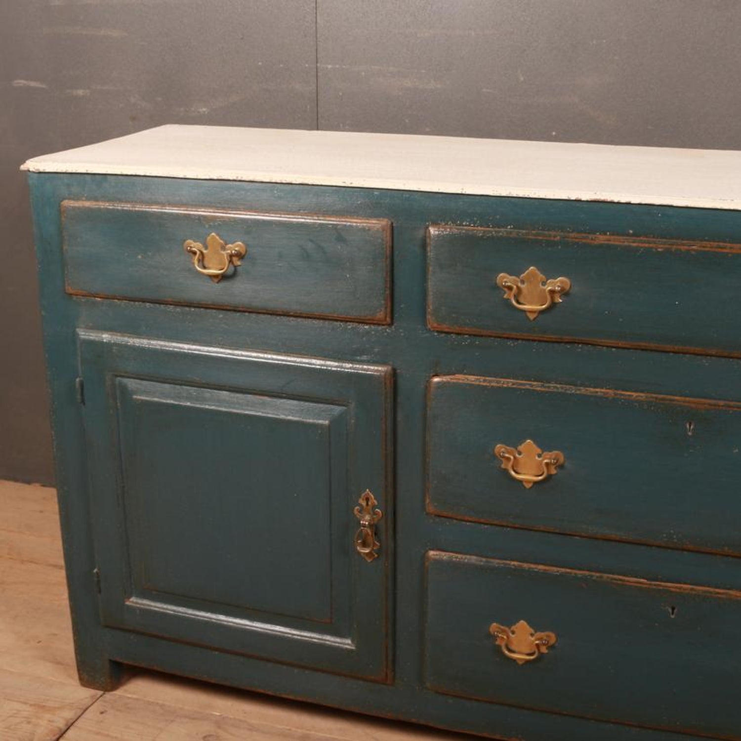 George Iii Painted Dresser Base Sideboard At 1stdibs