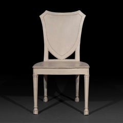 18th Century Painted Hall Chair