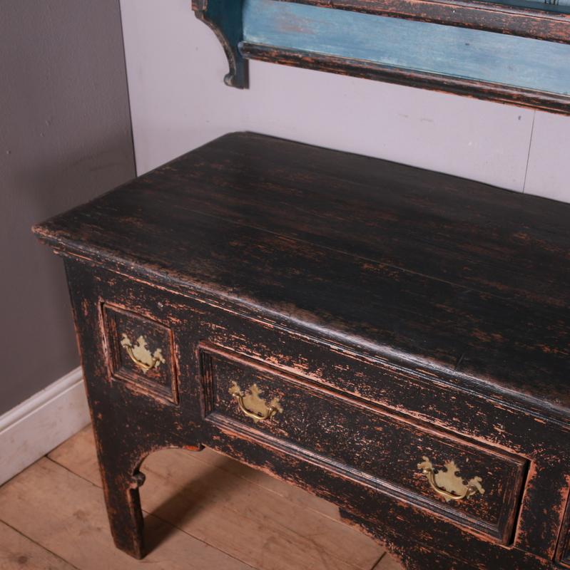 George III Painted Pine Dresser 2