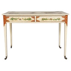 George III Painted Side Table