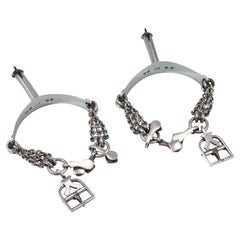 George III Pair of Sterling Silver Spurs, London, 1797