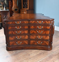 George III Partners Desk Serpentine Althorp House