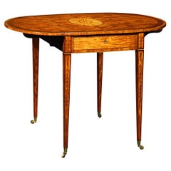 Used George III Pembroke Table attributed to Ince & Mayhew