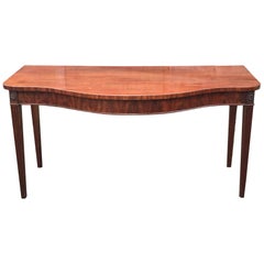 George III Period 18th Century Mahogany Serving Table