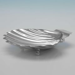 Antike Sterlingsilber-Butterschale aus der Zeit Georgs III. – London 1803 T. Robins