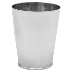 George III Period Antique Sterling Silver Mint Julep Cup or Beaker - London 1802