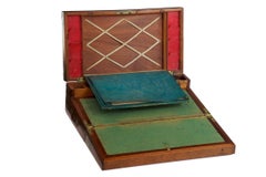 George III Period Brass-Bound Campaign Writing Slope "Captain's Box", circa 1790