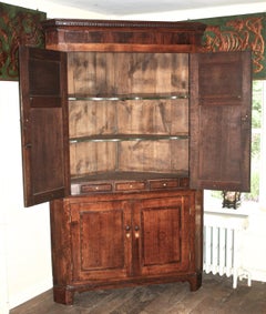 George III Period Corner Cabinet