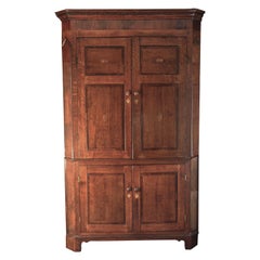 Antique George III Period Corner Cabinet