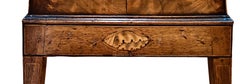 George III Period Inlaid Mahogany Liquor Box or Cellarette