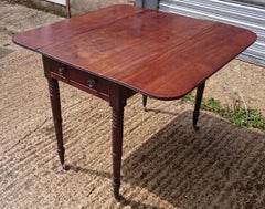 George III Period Mahogany Antique Pembroke Table