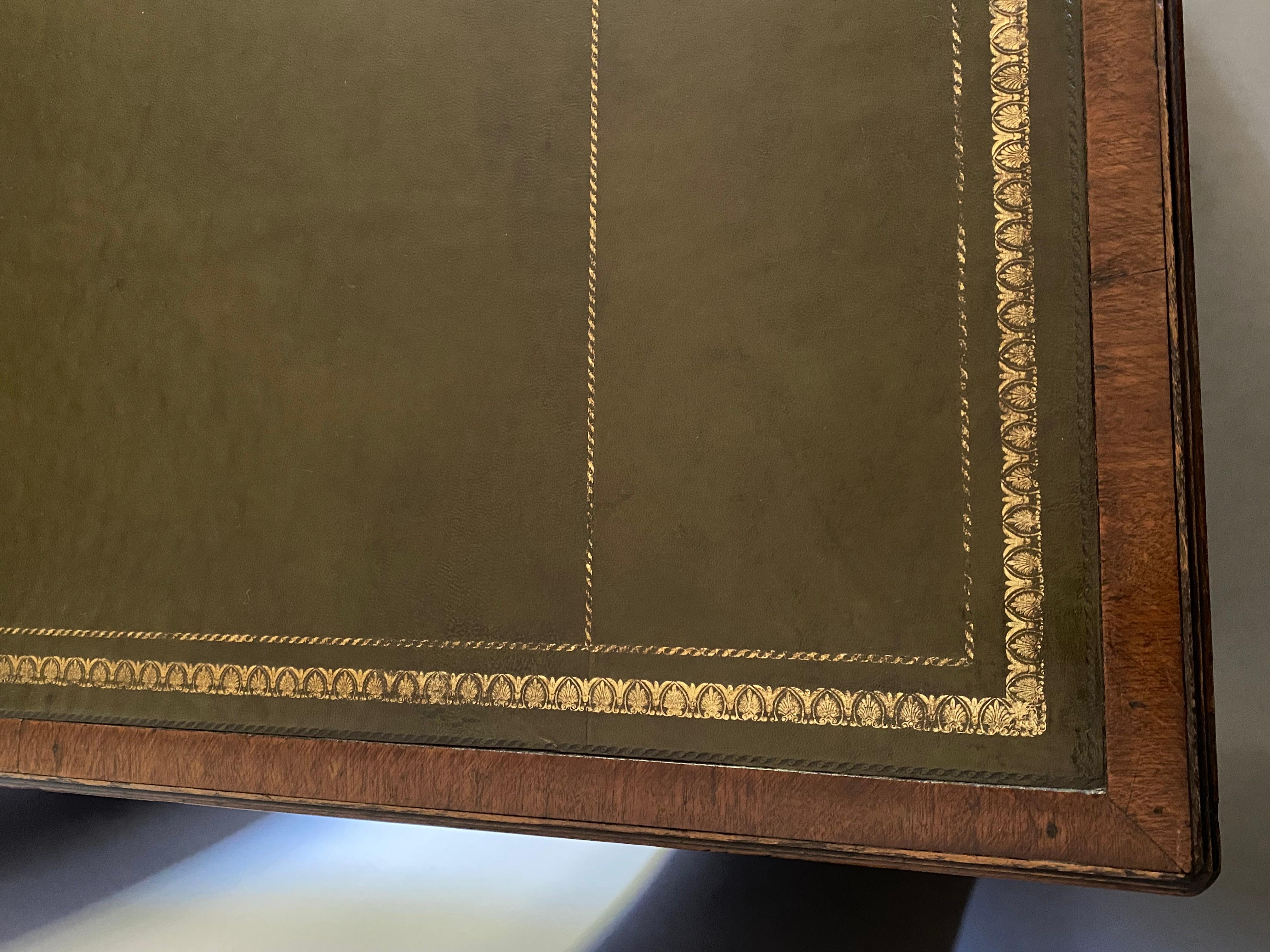 George III Period Mahogany Partner's Desk, circa 1800 For Sale 9