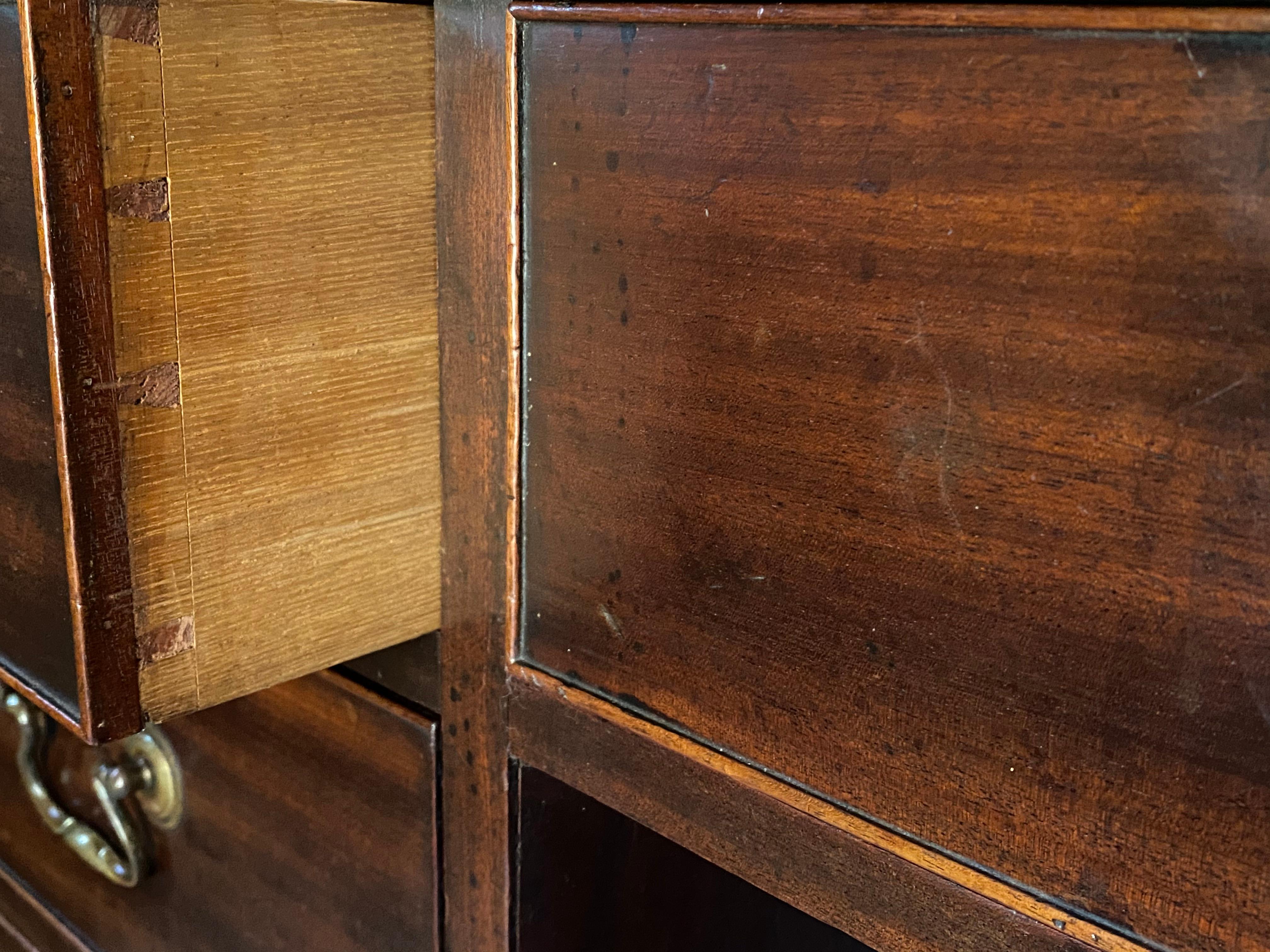George III Period Mahogany Partner's Desk, circa 1800 For Sale 7