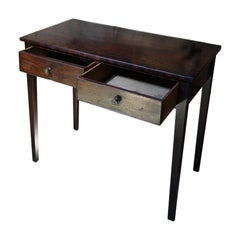 George III Period Mahogany Side Table, c.1800 George III Period Mahogany Side Table, c.1800