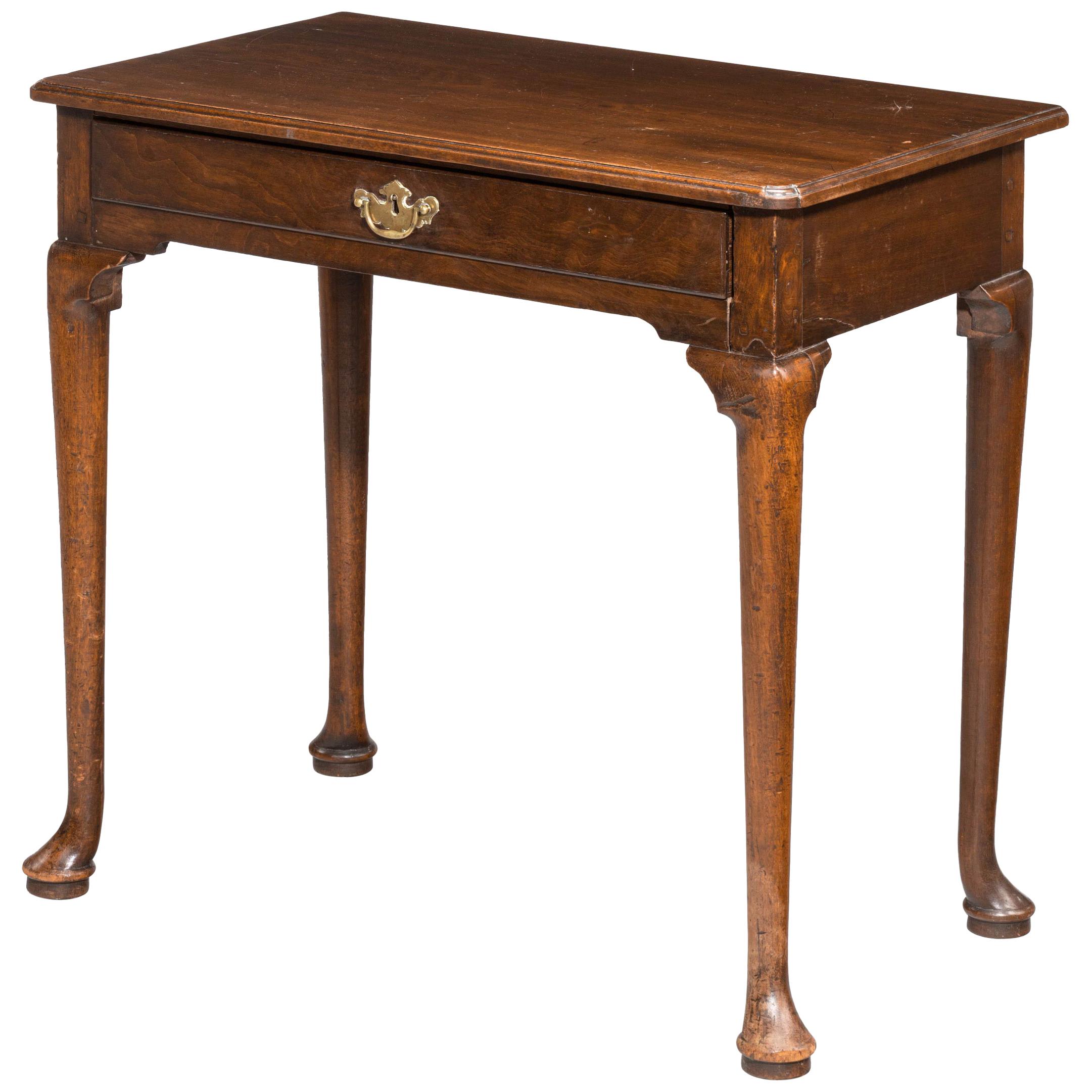 George III Period Mahogany Side Table