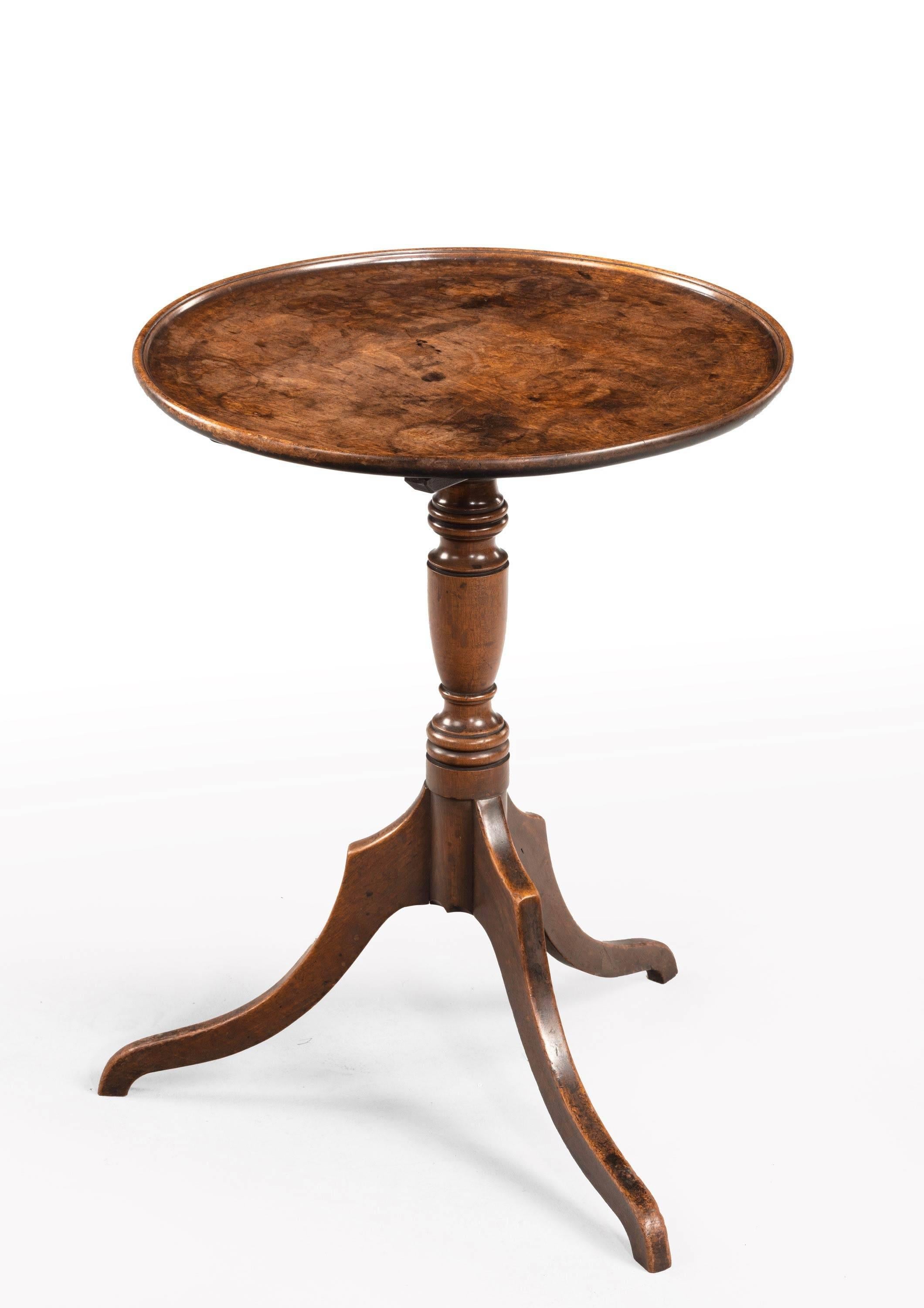 George III Period Mahogany Tilt Table In Good Condition In Peterborough, Northamptonshire
