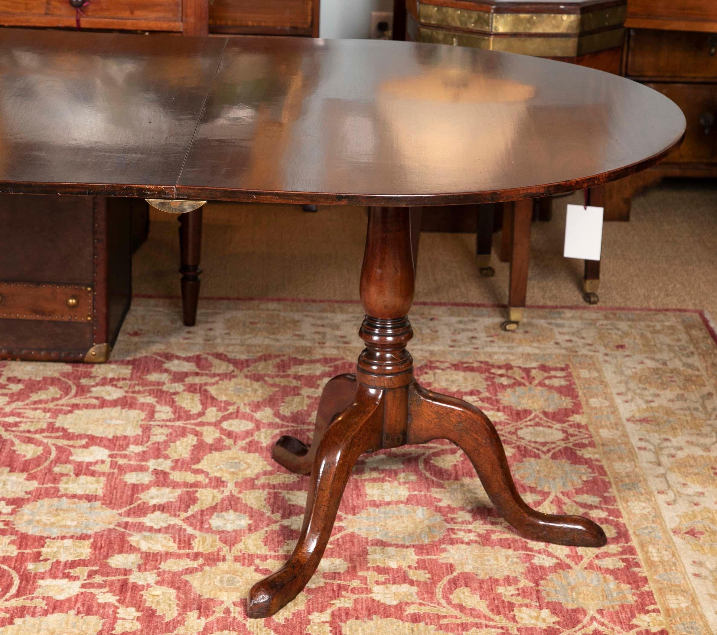 Late 18th Century George III Period Mahogany Twin Pedestal Dining Table