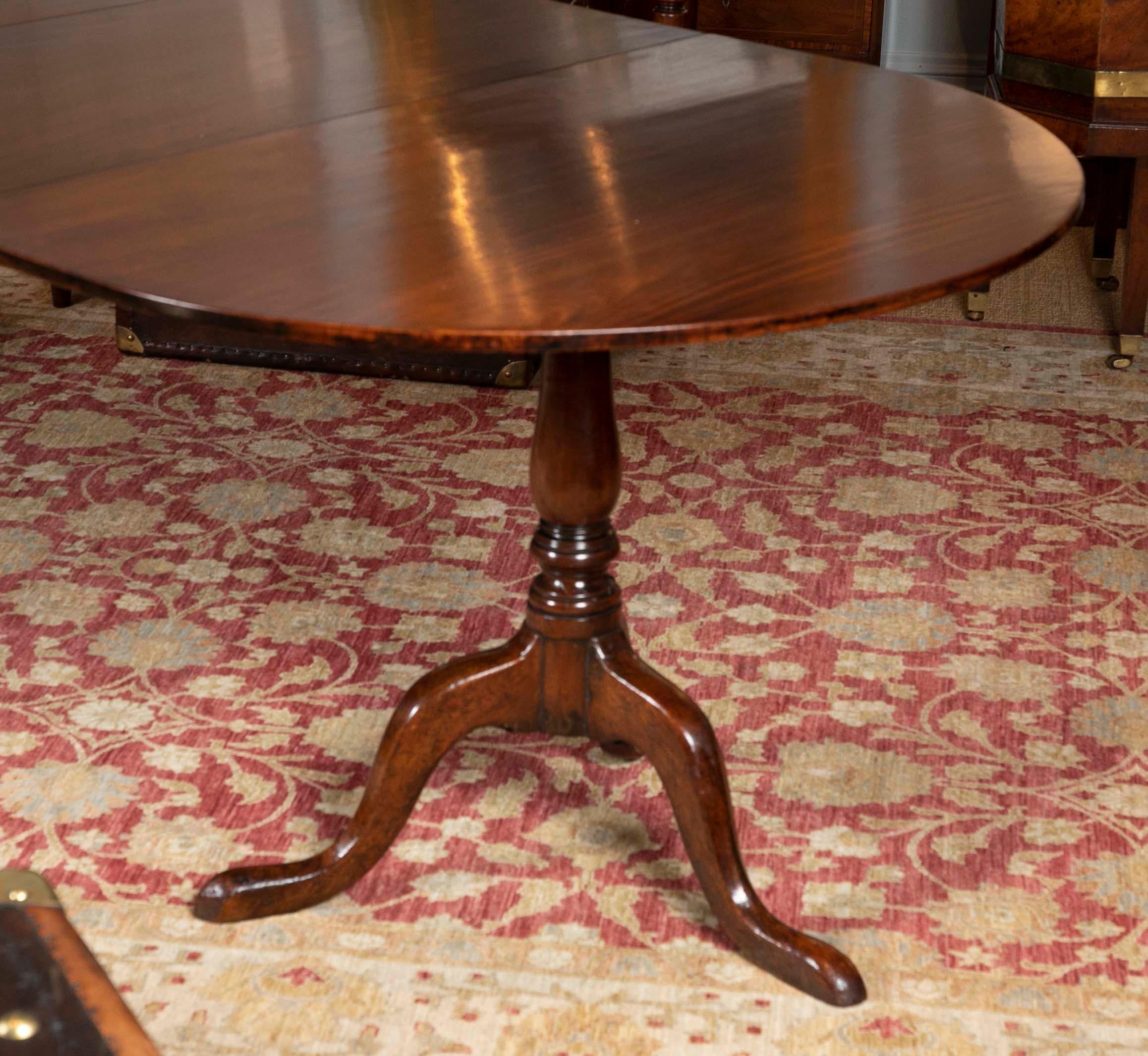 George III Period Mahogany Twin Pedestal Dining Table 2