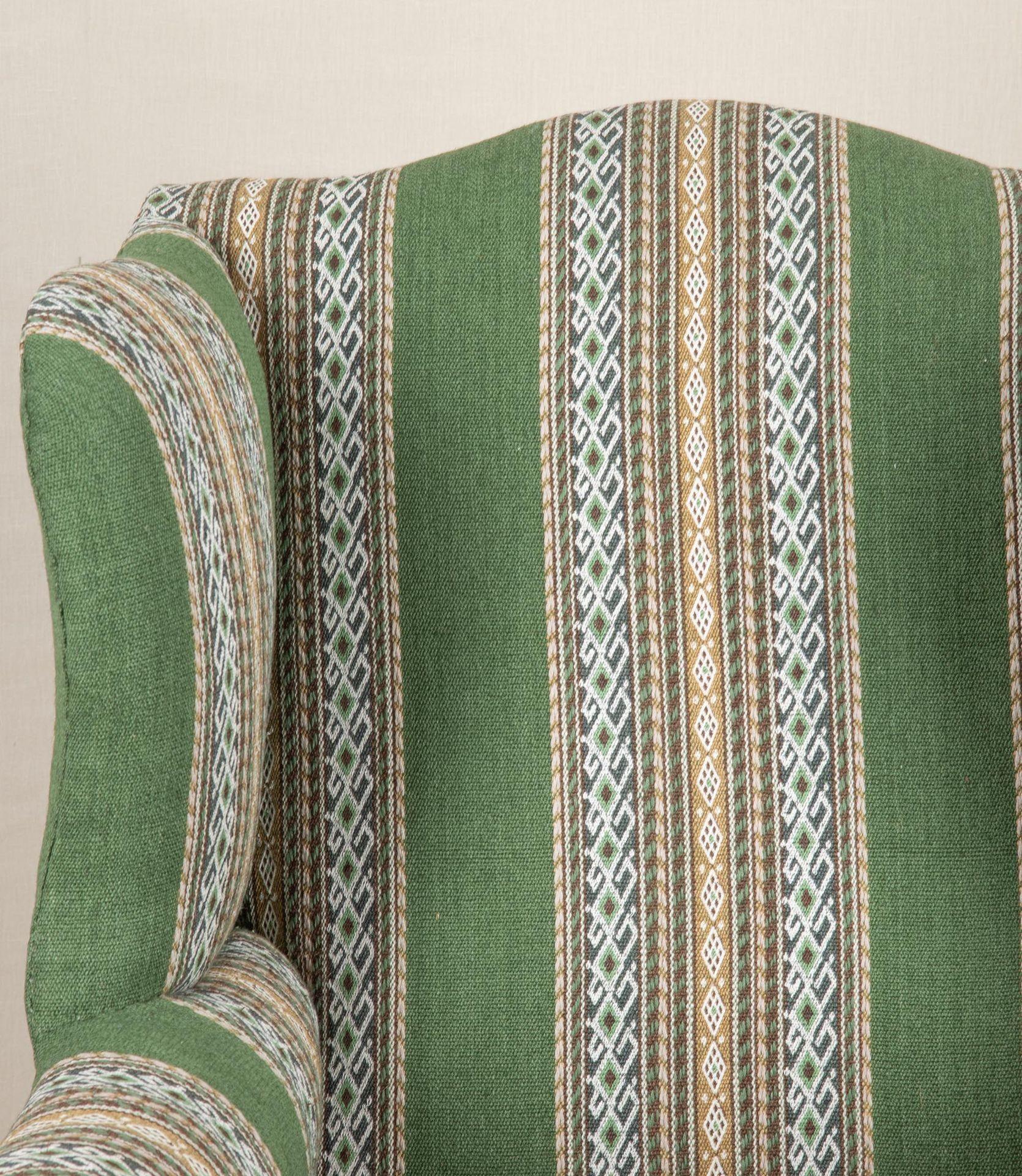 Flügelsessel aus Mahagoni aus der Zeit von George III (George III.) im Angebot