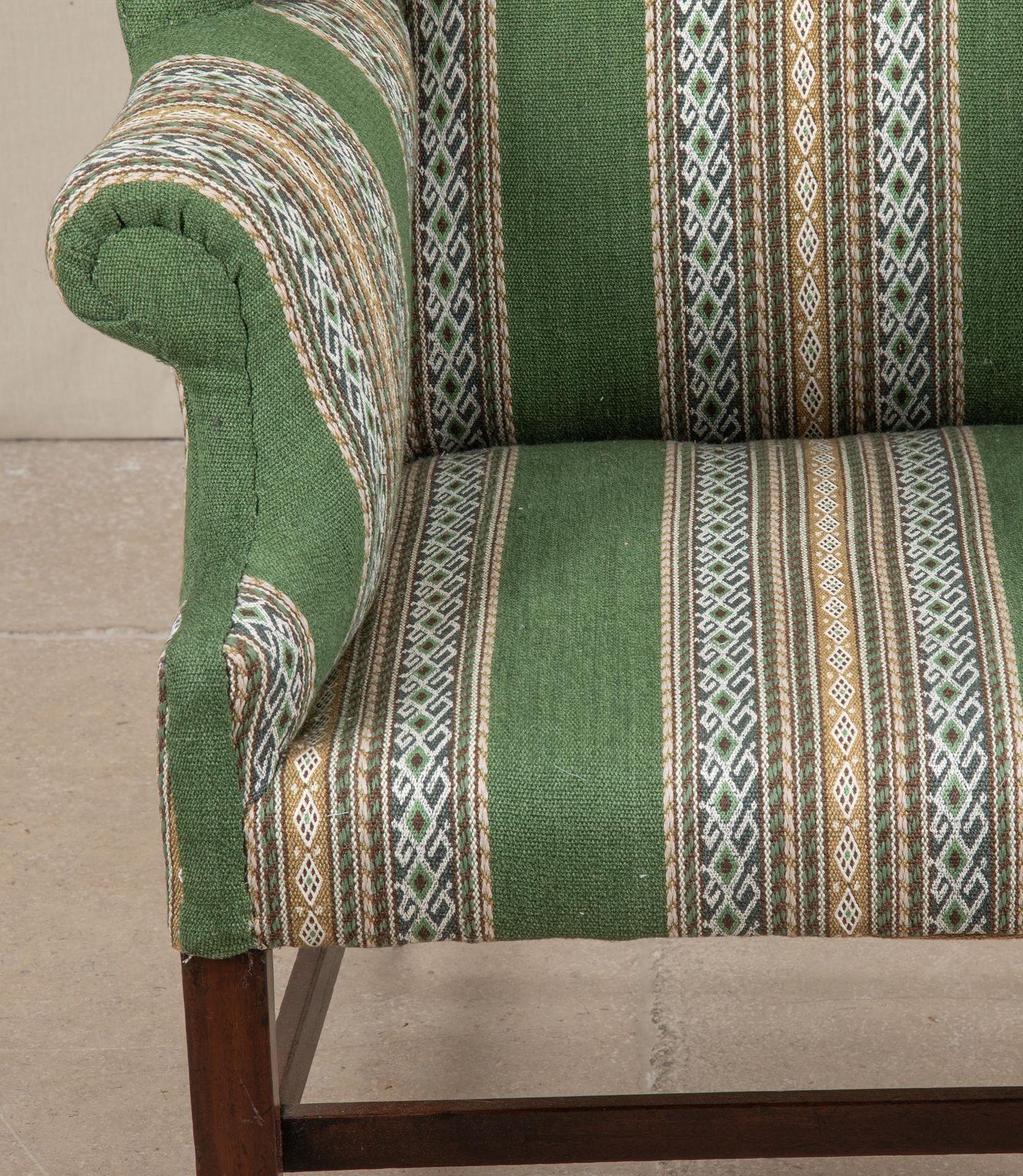 Flügelsessel aus Mahagoni aus der Zeit von George III im Zustand „Gut“ im Angebot in Gloucestershire, GB