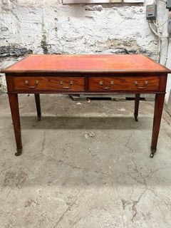 George III  Period Mahogany Writing Table