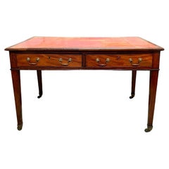 Antique George III  Period Mahogany Writing Table