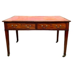 George III  Table à écrire d'époque en acajou