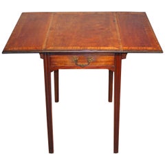 Antique George III Period Satinwood Pembroke Table