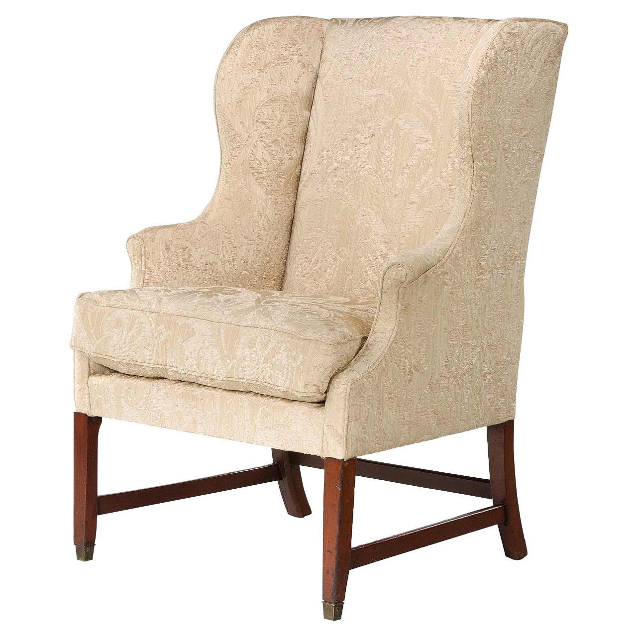 George III Period Wing Chair