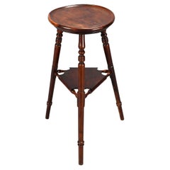 Table à grillons en bois d'if d'époque George III