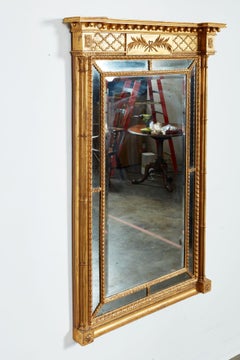 George III Pier Mirror with Border Glass